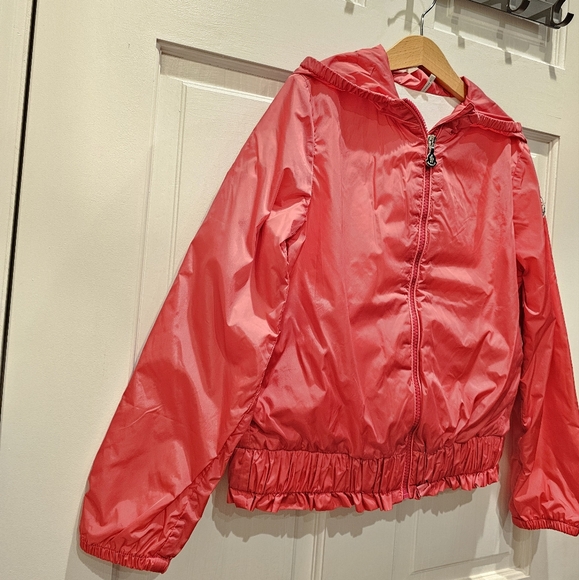 Moncler Girl's Hooded Wind Resistant Jacket - Picture 5 of 12